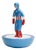 Subbuteo Ornament Sculpture in Double-Mold Ceramic from Artigianato Italiano For Sale