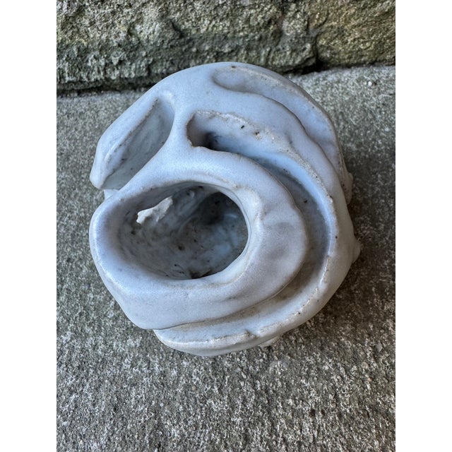 Ceramic Small Wavy Ceramic Decorative Accessry For Sale - Image 7 of 10