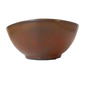 Solfatara Stoneware Bowl Model 5177 by Valdemar Petersen for Bing & Grøndah, 1950s
