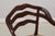 Wood Pair of Rush Seat Barrel Back Chairs For Sale - Image 7 of 16
