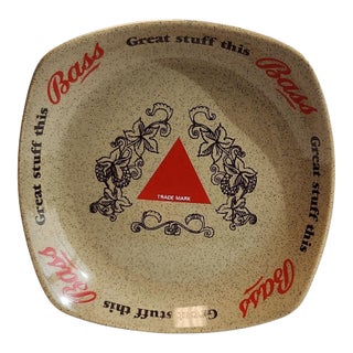 1970s English Bass Ale Pub Ashtray Catchall For Sale