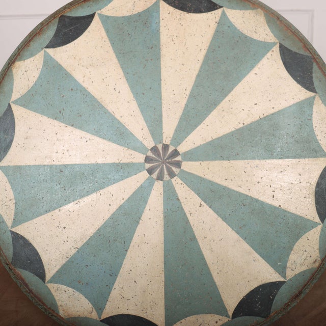 English Decorated Lamp Table, 1890s For Sale - Image 14 of 16