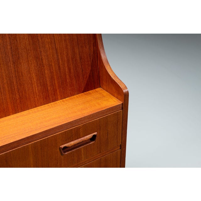 Mid-Century Danish Secretary by Gunnar Nielsen Tibergaard, 1960s For Sale - Image 13 of 18