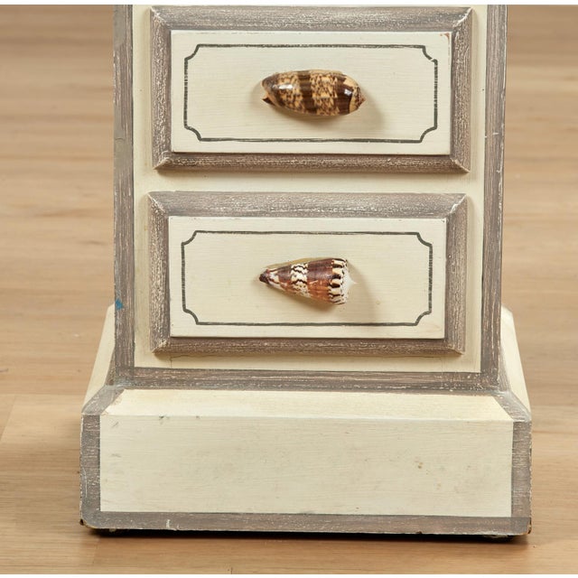 Vintage Ocean Inspired Tall Chest by Maitland Smith For Sale - Image 10 of 12