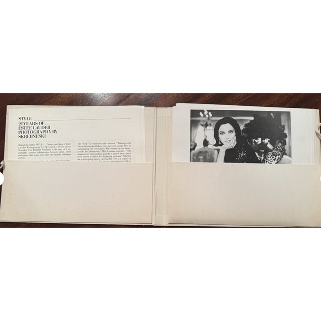 American 1980s Victor Skrebneski “21 Years of Estee Lauder” Fashion Photography Book For Sale - Image 3 of 8
