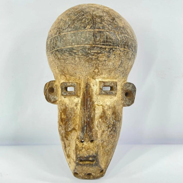 Early 20th Century Early 20th Century Nyanga Wooden Mask For Sale - Image 5 of 7