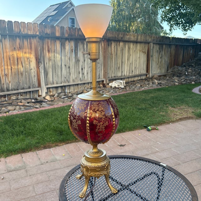 Mid 20th Century Hollywood Regency Table Lamp For Sale - Image 4 of 6