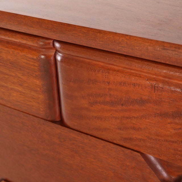 Japanese Chest of Drawers in Oak, 1980s For Sale - Image 9 of 18