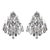 Early 20th Century Pair of French Rock Crystal and Glass Chandeliers For Sale