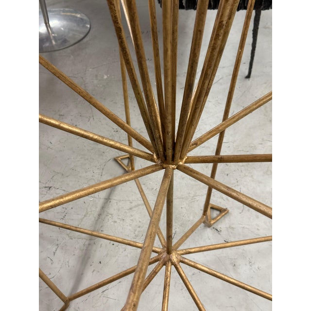Early 20th Century Monumental Brutalist Starburst Mirror 9 Foot Tall Sculptures For Sale - Image 12 of 17