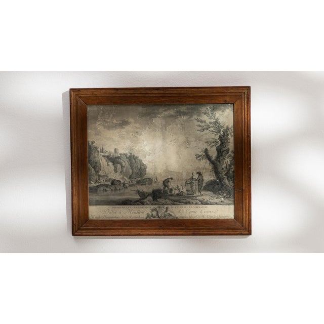19th Century France Sienna Wood Print For Sale - Image 10 of 15