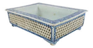 Japanese Low Rectangular Bonsai Jardinière Planter