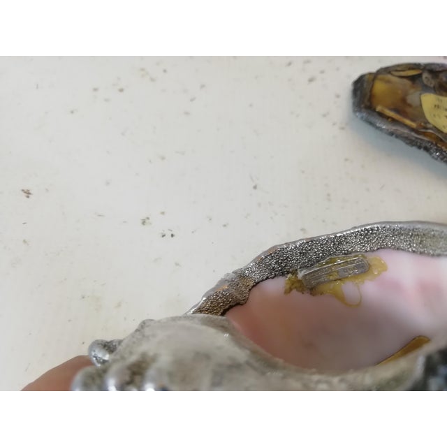 Mid-Century Modern Silver-Plated Shells by Federico Buccellati, Italy, 1940s, Set of 4 For Sale - Image 3 of 13