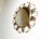Vintage Brass Sunburst Mirror, 1960s For Sale - Image 9 of 10