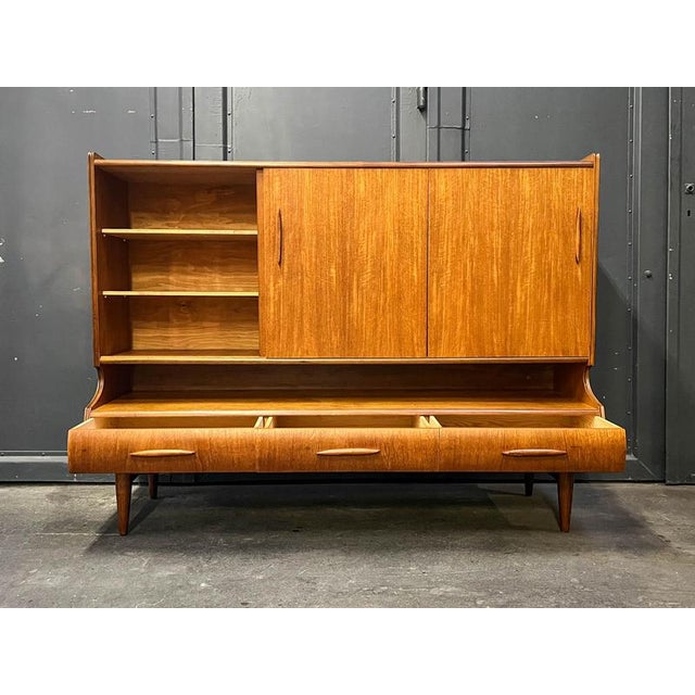Scandinavian Teak Sideboard, 1960s For Sale - Image 10 of 18