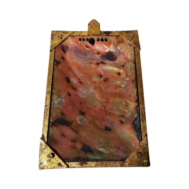 Enameled Icon with Christ, 1930s For Sale - Image 6 of 11