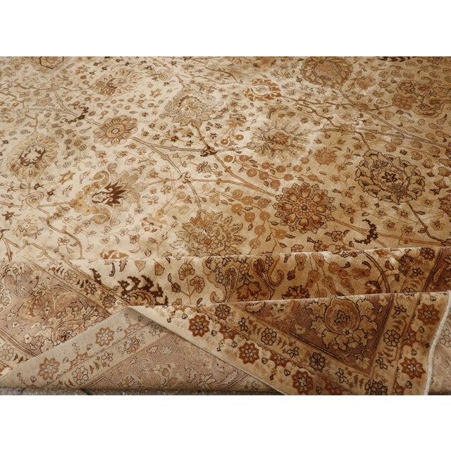 Galerie Shabab Collection Mid-20th Century Persian Tabriz Carpet For Sale - Image 9 of 10