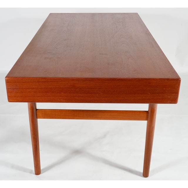 Mid-Century Modern Nanna Ditzel Teak Writing Desk for Søren Willadsen For Sale - Image 3 of 12
