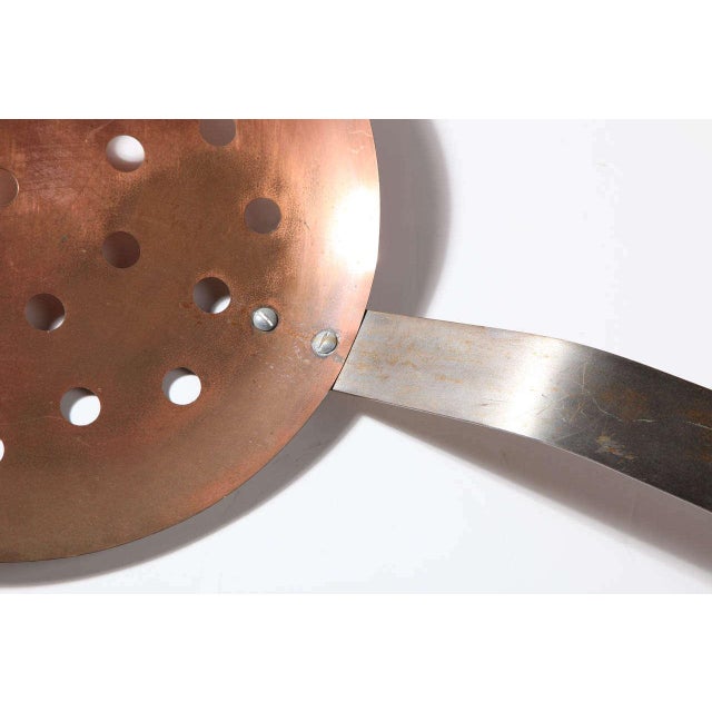 Copper Curtis Jere "Giant Kitchen Utensil Series" Copper Spoon Wall Relief For Sale - Image 8 of 10