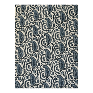 Schuyler Samperton Cordoba Linen Designer Fabric in Blue 2 1/2 Yards