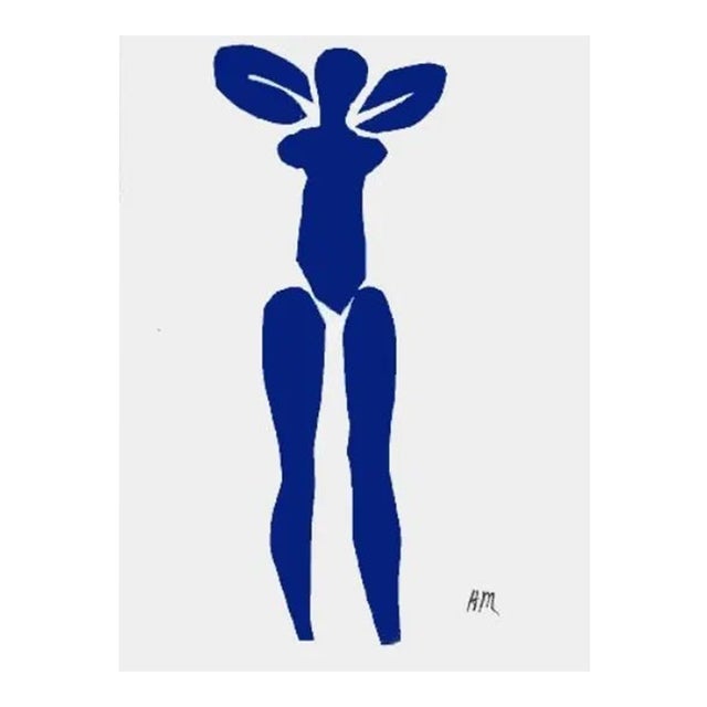 1984 Henri Matisse Lithograph Blue Debout For Sale