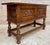 Spanish Carved Wood Sideboard With Floral Decoration, Mid-20th Century For Sale - Image 11 of 18