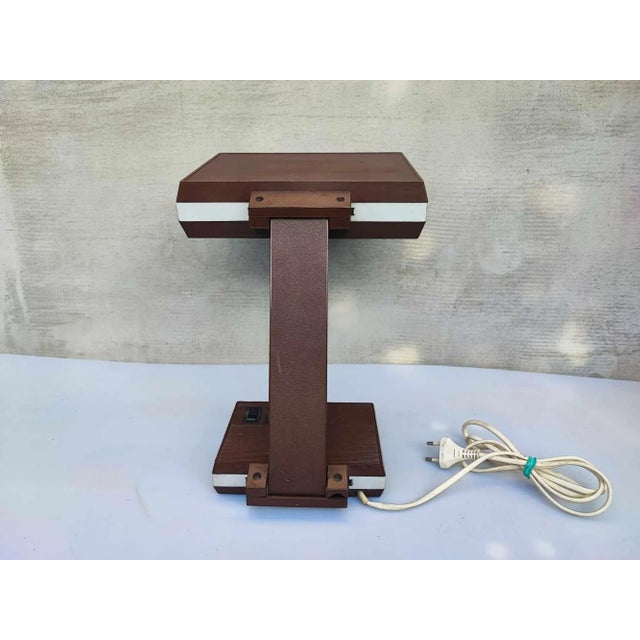 Vintage Table Lamp from Polamp Pułtusk, 1970s For Sale - Image 4 of 9