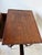 Wood Antique French Louis XV Style Wood Lamp Table or Nightstand With Keyed Drawer For Sale - Image 7 of 12