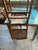 Vintage Mid-Century Leg-O-Matic Folding Game Table & 3 Cane Back Chairs Set (Mcm / Coastal Chess & Checkers) For Sale - Image 14 of 18