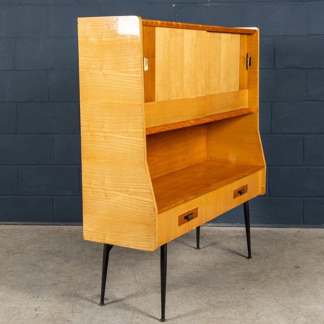 Vintage Italian Bar Cabinet, 1960s For Sale - Image 9 of 18