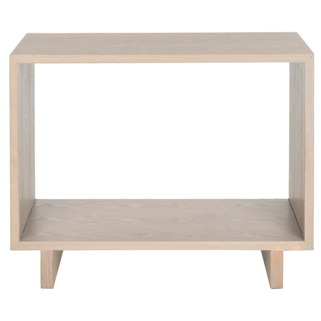 Mid Scandinavian Wood Stand in Grey For Sale - Image 4 of 4
