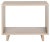 Mid Scandinavian Wood Stand in Grey For Sale - Image 4 of 4