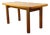 Modernist Pine Table by René Martin, 1960s For Sale