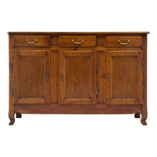 French Antique Fruitwood Buffet, 19th Century, Circa 1800 For Sale