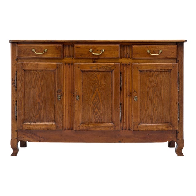 French Antique Fruitwood Buffet, 19th Century, Circa 1800 For Sale