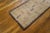 Textile Vintage Mid Century Ivory Minimalist American Folk Art Hooked Hallway Runner Rug For Sale - Image 7 of 10