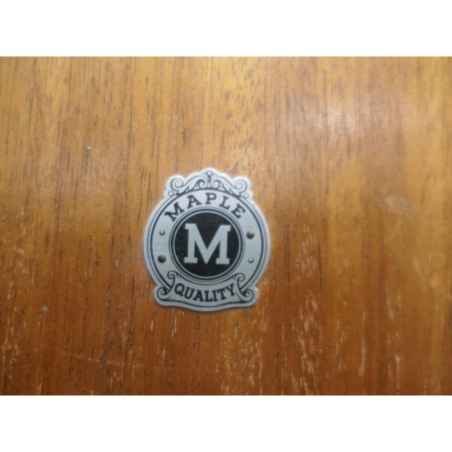 Vintage Art Deco Bur Walnut Compact Shelved Wardrobe, 1930 For Sale - Image 3 of 8