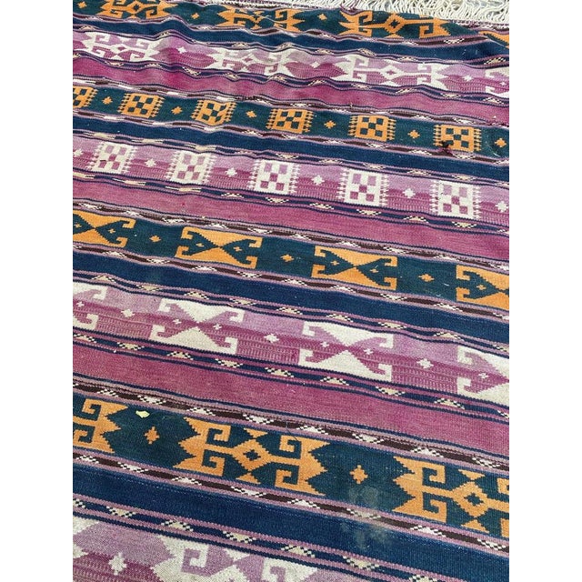Vintage Tribal Kilim, 1920s For Sale - Image 15 of 18