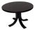 Wooden Round Extendible Table, 1960s For Sale