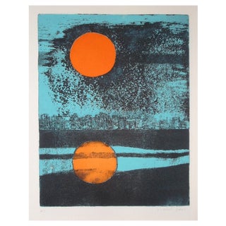 Isabel Pons, Composition 5, 1973, Etching For Sale