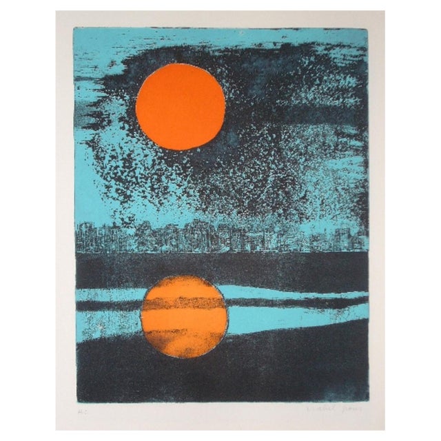 Isabel Pons, Composition 5, 1973, Etching For Sale