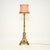 An absolutely stunning antique Victorian gilt wood floor lamp. This was made in England, it dates from around the...