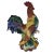 Vintage Fitz and Floyd Classics Coq Du Village Large Rooster Figurine Centerpiece For Sale - Image 9 of 10
