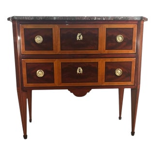 Louis XVI French Mahogany Chest of Drawers, 1780 For Sale