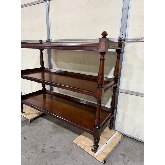 Wood 19th Century English Etagere Trolley For Sale - Image 7 of 16