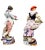 A fine and stunning pair of Sevres porcelain figures, mid 19th century, of a female fruit picker and a male grape...