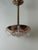 Art Deco French Ice Glasss and Icicles Chandelier by Ezan, 1930s For Sale - Image 6 of 15