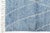 Blue Handmade Moroccan Style Wool Rug With Soft Lattice Geometric in Denim Blue 8x10 For Sale - Image 8 of 12