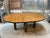 Wood Exceptional Exotic Burl Wood Race Track Oval Dining or Conference Table For Sale - Image 7 of 16
