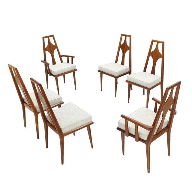 1960s Vintage Swedish Dining Chairs Set of 6 For Sale - Image 11 of 12